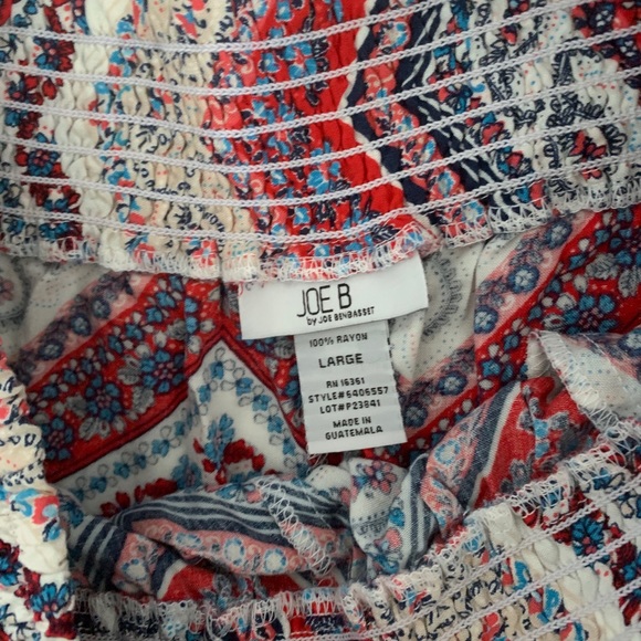 Pattern Flow Shorts - Picture 2 of 2